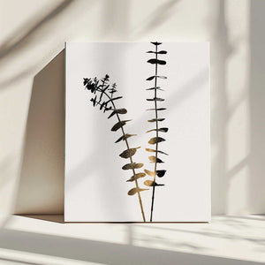 Tablou canvas „Eucalyptus Dark Gold” de Kubistika