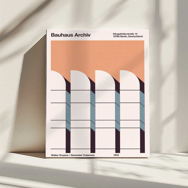 Tablou canvas „Bauhaus Archiv” de Florent Bodart