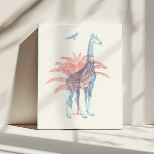 Tablou canvas „Giraffe” de Florent Bodart