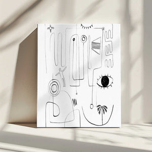 Tablou canvas „Eyeshaveit” de Dan Hobday