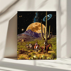 Tablou canvas „Space Cowboys” de Taudalpoi