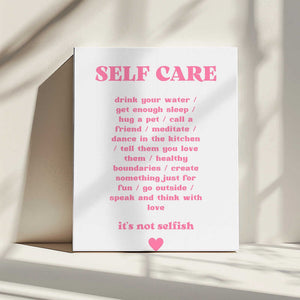 Tablou canvas „Essentials of Caring” de Athene Fritsch