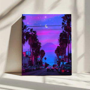 Tablou canvas „Lofi Cali” de Ritvik takkar