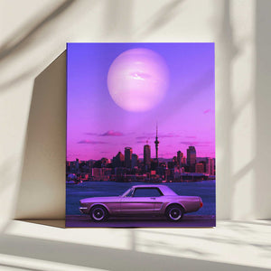Tablou canvas „Serene Drive” de Ritvik takkar