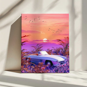 Tablou canvas „Vintage Paradise” de Ritvik takkar