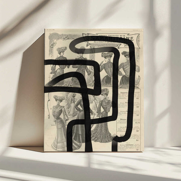 Tablou canvas „Abstract paper I” de Studio Palette