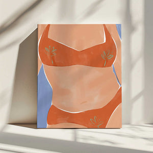 Tablou canvas „Bikini Babe” de Ivy Green Illustrations