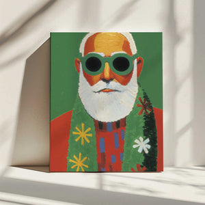 Tablou canvas „Sunny Santa Style” de Treechild