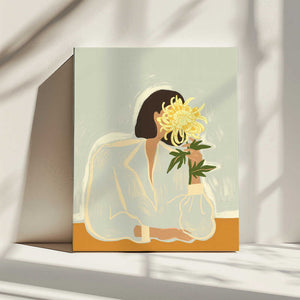 Tablou canvas „Thecrysanthemum” de Arty Guava