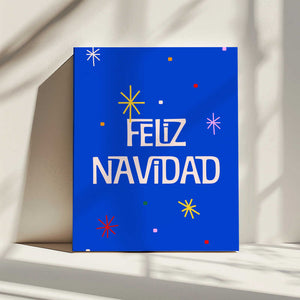 Tablou canvas „Feliz Navidad” de Frankie Kerr-Dineen