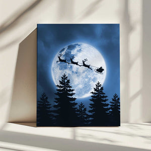 Tablou canvas „Santa Claus Christmas” de Ariz Rab