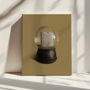 Tablou canvas „Urban Snow Globe” de Artem Pozdniakov