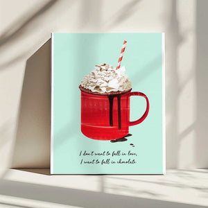 Tablou canvas „Fall In Chocolate” de Goed Blauw