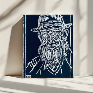 Tablou canvas „A grandpa” de Robert Thirtle
