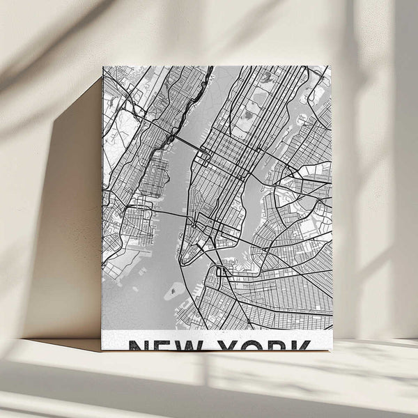 Tablou canvas „New York White” de StudioSix
