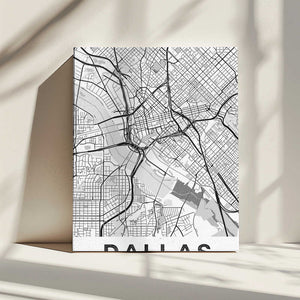 Tablou canvas „Dallas White” de StudioSix