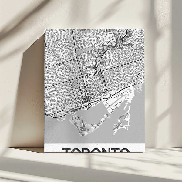 Tablou canvas „Toronto White” de StudioSix