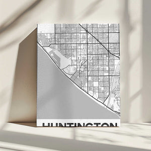 Tablou canvas „Huntington White” de StudioSix