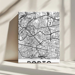 Tablou canvas „Porto City White” de StudioSix