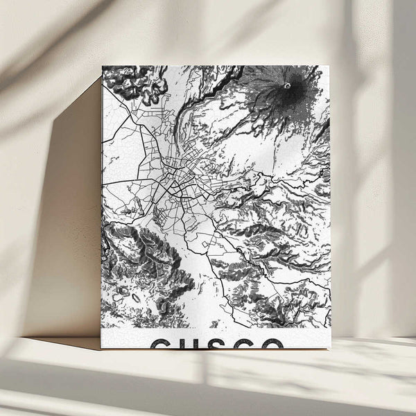 Tablou canvas „Cusco White” de StudioSix