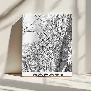 Tablou canvas „Bogota White” de StudioSix