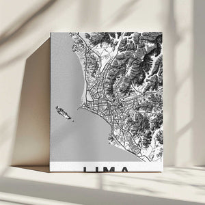Tablou canvas „Lima White” de StudioSix