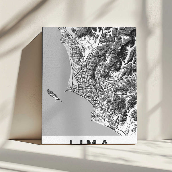 Tablou canvas „Lima White” de StudioSix