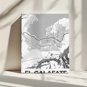 Tablou canvas „El Calafate White” de StudioSix