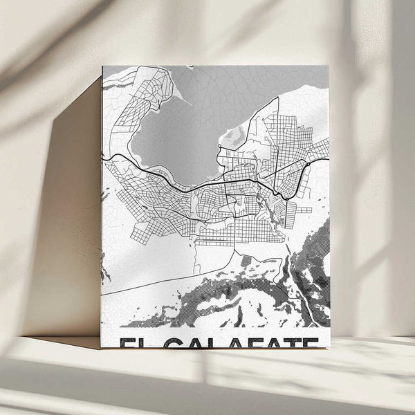 Tablou canvas „El Calafate White” de StudioSix