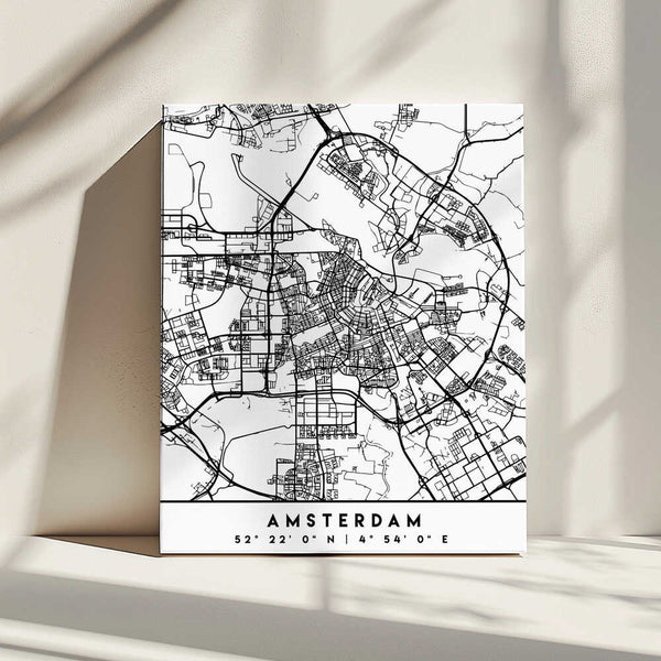 Tablou canvas „Black Maps 03” de Emiliano Deificus