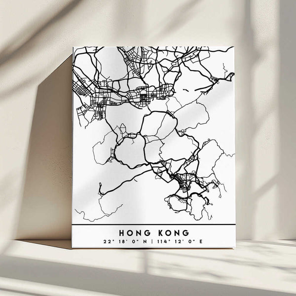 Tablou canvas „Black Maps 32” de Emiliano Deificus