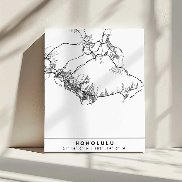 Tablou canvas „Black Maps 33” de Emiliano Deificus