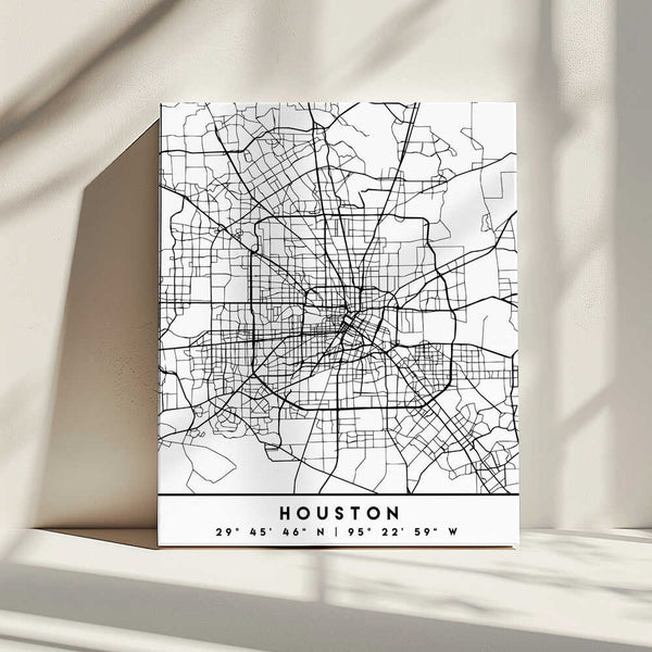 Tablou canvas „Black Maps 34” de Emiliano Deificus