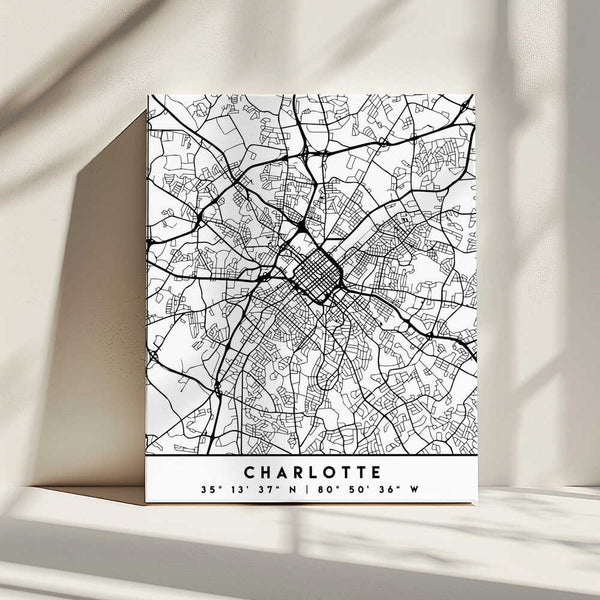 Tablou canvas „Black Maps 20” de Emiliano Deificus