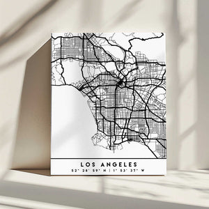Tablou canvas „Black Maps 42” de Emiliano Deificus