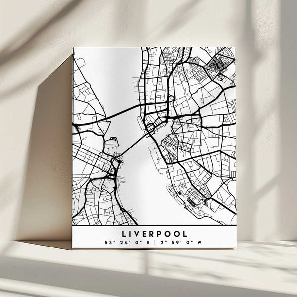 Tablou canvas „Black Maps 40” de Emiliano Deificus