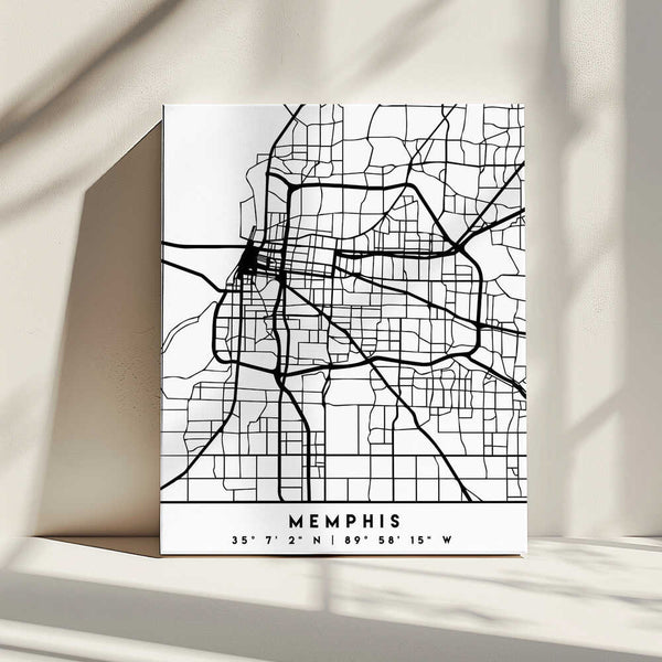 Tablou canvas „Black Maps 51” de Emiliano Deificus