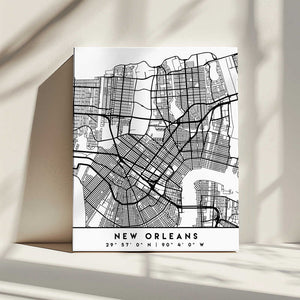 Tablou canvas „Black Maps 60” de Emiliano Deificus