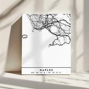 Tablou canvas „Black Maps 58” de Emiliano Deificus