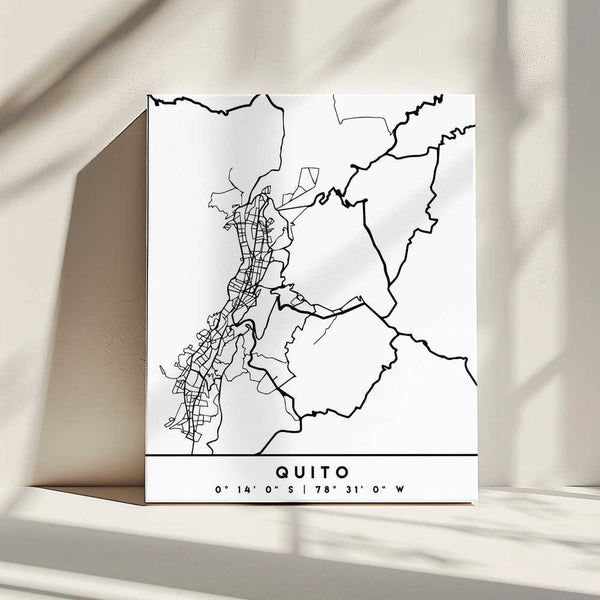 Tablou canvas „Black Maps 70” de Emiliano Deificus