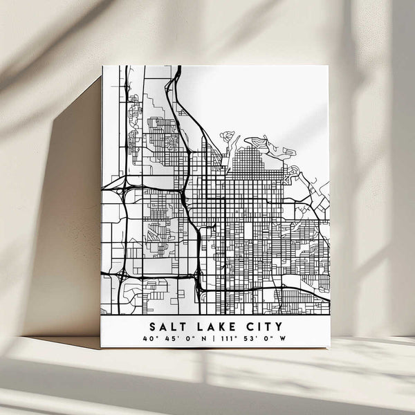 Tablou canvas „Black Maps 73” de Emiliano Deificus