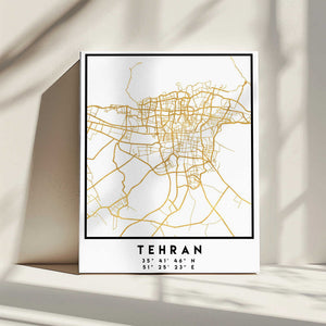 Tablou canvas „1 Maps 65” de Emiliano Deificus