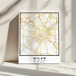 Tablou canvas „1 Maps 62” de Emiliano Deificus