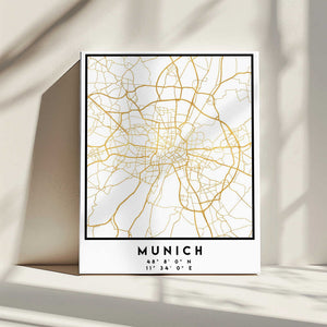 Tablou canvas „1 Maps 47” de Emiliano Deificus