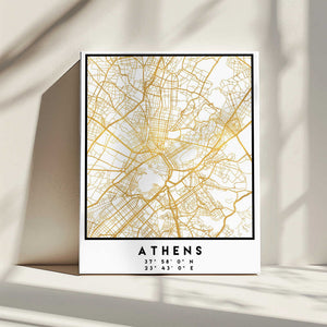 Tablou canvas „1 Maps 45” de Emiliano Deificus