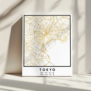 Tablou canvas „1 Maps 44” de Emiliano Deificus