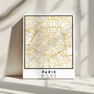 Tablou canvas „1 Maps 40” de Emiliano Deificus