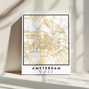 Tablou canvas „1 Maps 35” de Emiliano Deificus