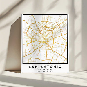 Tablou canvas „1 Maps 14” de Emiliano Deificus