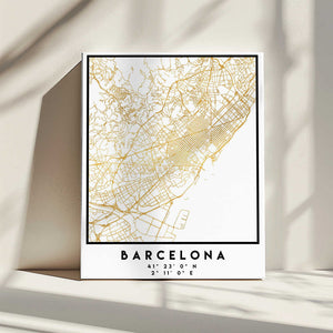 Tablou canvas „1 Maps 11” de Emiliano Deificus